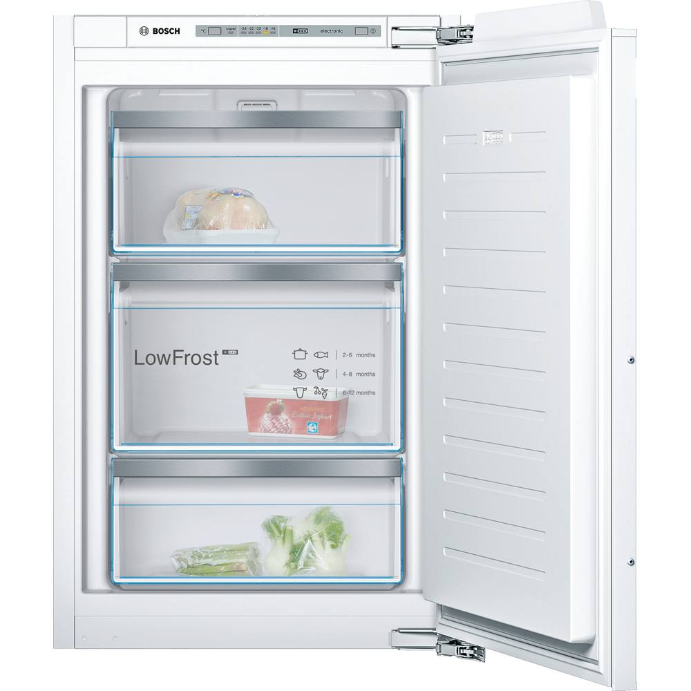 GIV21ADD0 Serie 6, Einbau-Gefrierschrank, 87.4 x 55.8 cm, Flachscharnier mit Softeinzug